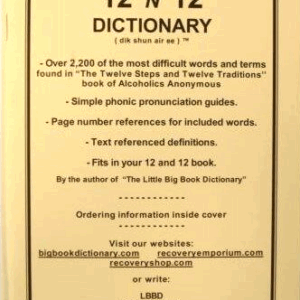 12 n 12 Dictionary