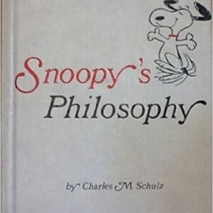 Snoopy's Philosophy Schulz, Charles Hardcover Good+