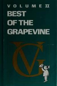 Best of the Grapevine Volume Two Hard Cover - 1986 VG 3rd Printing