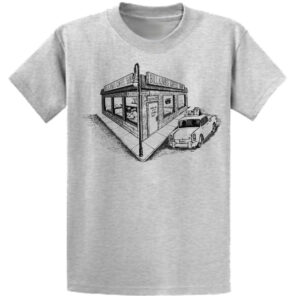 Bill and Bob’s Coffee Shop Ash Tee Med