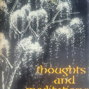 Thoughts and Meditations 1960 Kahil Gibran Rare First Edition