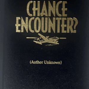 Book A Chance Encounter 1994 Author Unknown Four Star Books Inc *RARE* hardcover G+