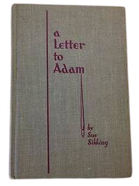 A Letter To Adam Sikking, Sue HC Signed by Author